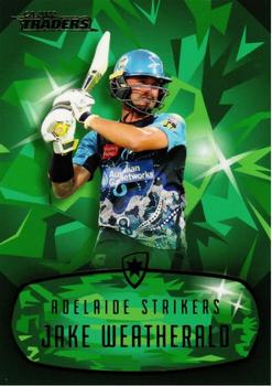 2022-23 TLA Traders Cricket Australia - Mojo Emerald #ME065 Jake Weatherald Front