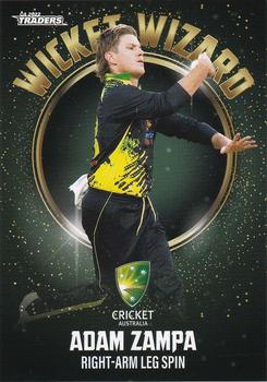 2022-23 TLA Traders Cricket Australia - Wicket Wizards #WW 04 Adam Zampa Front