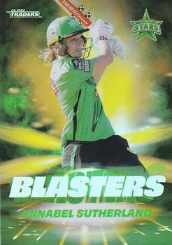2022-23 TLA Traders Cricket Australia - Blasters #B 18 Annabel Sutherland Front