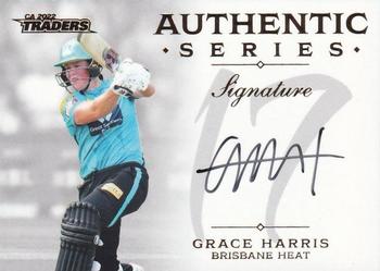 2022-23 TLA Traders Cricket Australia - Authentics Signature #AS3 Grace Harris Front
