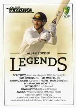 2022-23 TLA Traders Cricket Australia - Legends #CCL5 Allan Border Front