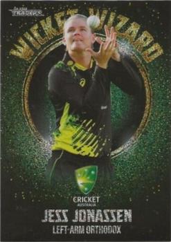2022-23 TLA Traders Cricket Australia - Wicket Wizards Album Card #WWA05 Jess Jonassen Front