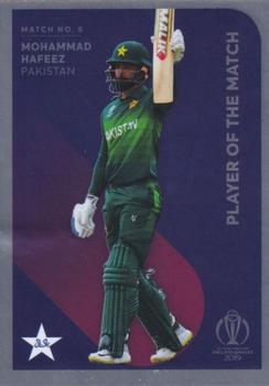 2019 Tap 'N' Play Cricket World Cup Player Of The Match #6 Mohammad Hafeez Front