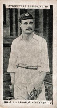 1902 W & F Faulkner Cricketers #10 Gilbert Jessop Front