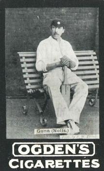 1901 Ogden's Our Leading Cricketers #NNO William Gunn Front