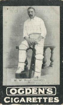 1901 Ogden's Our Leading Cricketers #NNO Walter Read Front