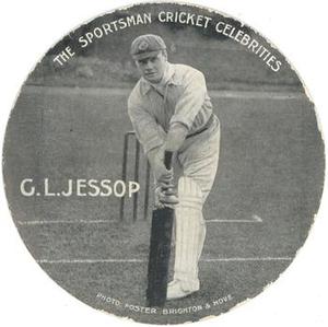 1900 The Sportsman Cricket Celebrities #NNO Gilbert Jessop Front
