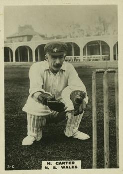 1923-25 Godfrey Phillips Cricketers #3 Hanson Carter Front