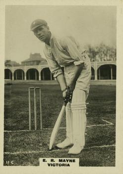 1923-25 Godfrey Phillips Cricketers #11 Edgar Mayne Front
