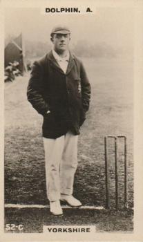 1923-25 Godfrey Phillips Cricketers #52 Arthur Dolphin Front