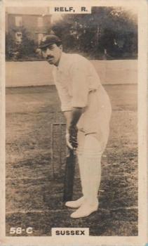 1923-25 Godfrey Phillips Cricketers #58 Robert Relf Front