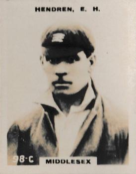 1923-25 Godfrey Phillips Cricketers #98 Patsy Hendren Front