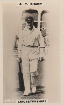 1923-25 Godfrey Phillips Cricketers #114 Aubrey Sharp Front