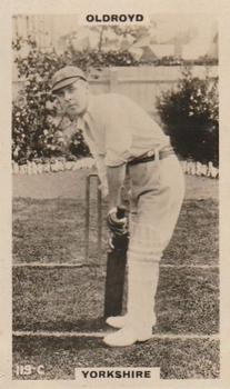 1923-25 Godfrey Phillips Cricketers #119 Edgar Oldroyd Front