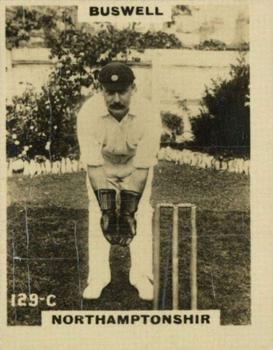 1923-25 Godfrey Phillips Cricketers #129 Walter Buswell Front