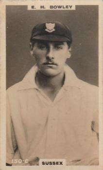 1923-25 Godfrey Phillips Cricketers #150 Ted Bowley Front