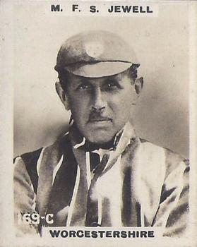 1923-25 Godfrey Phillips Cricketers #169 Maurice Jewell Front