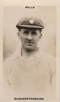 1923-25 Godfrey Phillips Cricketers #188 Charles Mills Front