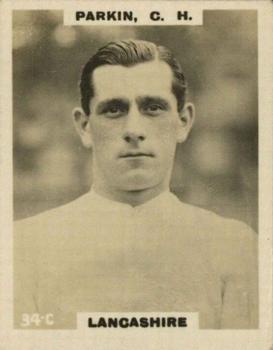 1923-25 Godfrey Phillips Cricketers #34 Cec Parkin Front