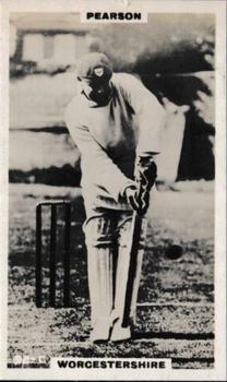 1923-25 Godfrey Phillips Cricketers #92 Frederick Pearson Front
