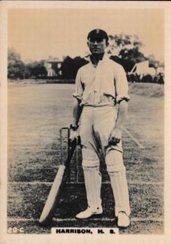 1923-25 Godfrey Phillips Cricketers #20 Henry Harrison Front