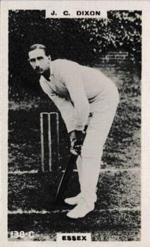 1923-25 Godfrey Phillips Cricketers #138 Joseph Dixon Front