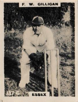 1923-25 Godfrey Phillips Cricketers #137 Frank Gilligan Front