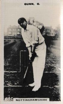 1923-25 Godfrey Phillips Cricketers #65 George Gunn Front