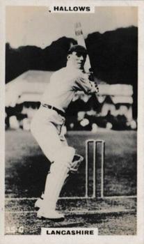 1923-25 Godfrey Phillips Cricketers #35 Charlie Hallows Front