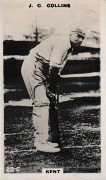 1923-25 Godfrey Phillips Cricketers #29 George Collins Front