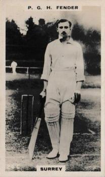 1923-25 Godfrey Phillips Cricketers #24 Percy Fender Front