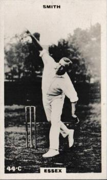 1923-25 Godfrey Phillips Cricketers #44 Harry Smith Front