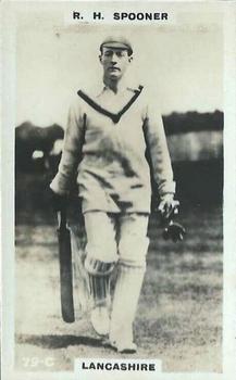 1923-25 Godfrey Phillips Cricketers #79 Reg Spooner Front