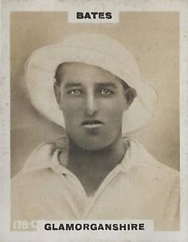 1923-25 Godfrey Phillips Cricketers #178 William Bates Front