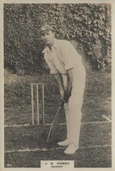 1923-25 Godfrey Phillips Cricketers #16 Jack Hobbs Front