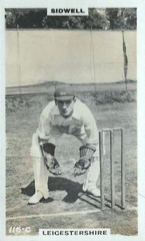 1923-25 Godfrey Phillips Cricketers #116 Tom Sidwell Front