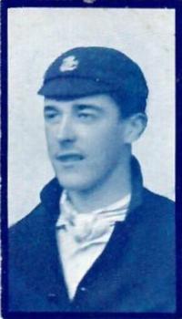 1912 R & J Hill Cigarettes Famous Cricketers (Blue Front) #4 Frank Woolley Front