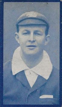 1912 R & J Hill Cigarettes Famous Cricketers (Blue Front) #6 Pelham Warner Front