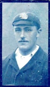 1912 R & J Hill Cigarettes Famous Cricketers (Blue Front) #13 Wilfred Rhodes Front