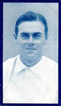 1912 R & J Hill Cigarettes Famous Cricketers (Blue Front) #19 Warren Bardsley Front