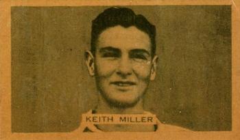 1951 Series Of Sportsmen's Photos #19 Keith Miller Front