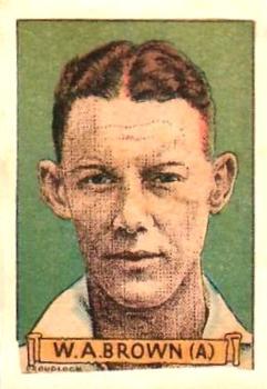 1936 Sunday Sun Test Cricket Heroes #NNO Bill Brown Front