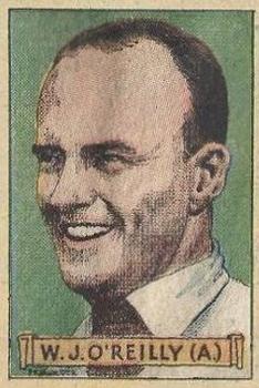 1936 Sunday Sun Test Cricket Heroes #NNO Bill O'Reilly Front