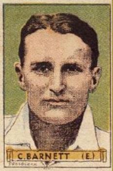 1936 Sunday Sun Test Cricket Heroes #NNO Charlie Barnett Front