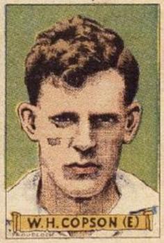 1936 Sunday Sun Test Cricket Heroes #NNO Bill Copson Front