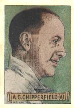 1936 Sunday Sun Test Cricket Heroes #NNO Arthur Chipperfield Front