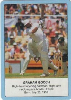 1991 Crown & Andrews Clashes For the Ashes #NNO Graham Gooch Front