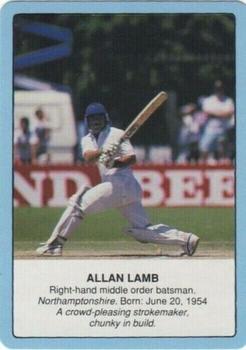 1991 Crown & Andrews Clashes For the Ashes #NNO Allan Lamb Front