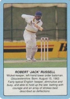 1991 Crown & Andrews Clashes For the Ashes #NNO Jack Russell Front