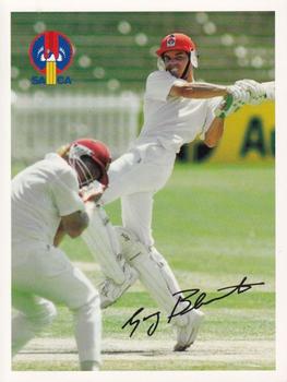 1994-95 South Australian Cricket Association #NNO Greg Blewett Front